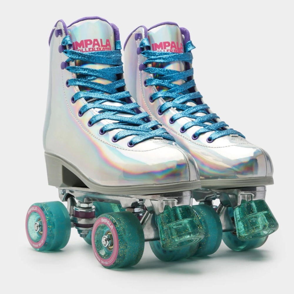 Impala Holographic Roller Skates - Like New!